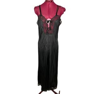 negligee playsuit black lace union made